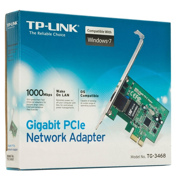 Tp-link hálózati adapter - tg-3468 (pci-e, 1gbps)