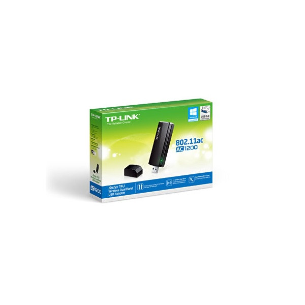 Tp-link hálózati adapter wifi ac1300 - archer t4u (usb3.0; 400mbps 2.4ghz + 867mbps 5ghz)