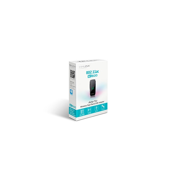 Tp-link hálózati adapter wifi ac600 - archer t2u (usb; 150mbps 2,4ghz + 433mbps 5ghz)