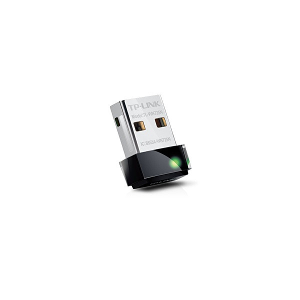 Tp-link hálózati adapter wifi n - tl-wn725n nano (usb; 150mbps, 2,4ghz)