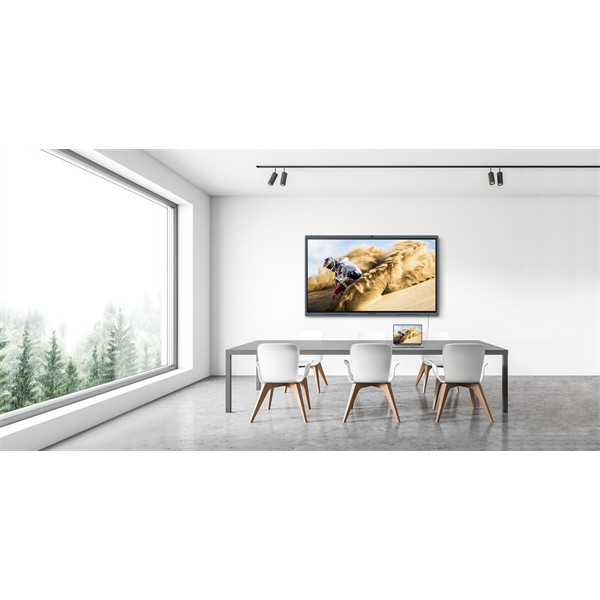 Maxhub interaktív kijelző 75" - v6 classic c7530 (3840x2160, 350 nit, 48mp, 2.1 spk touch 16/7h)