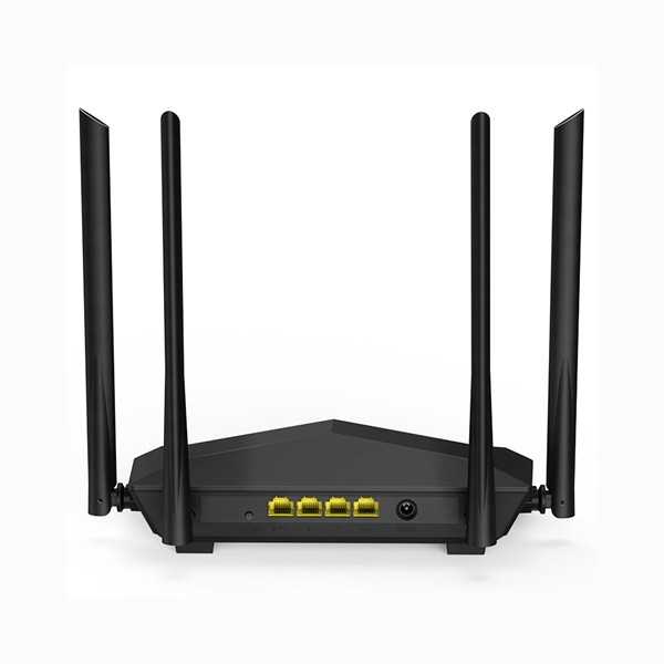 Tenda router wifi ac1200 - ac6 (300mbps 2,4ghz + 867mbps 5ghz; 4port 100mbps, mu-mimo; 4x6dbi)