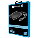 Sandberg fdd külső - usb floppy mini olvasó (retail; usb; usb tápellátás; 3,5" 1.44 lemezhez; fekete)