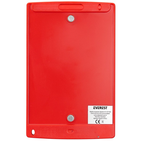 Everest grafikus tábla - ev-dy100 red (125x175mm, 8,5 inch, toll, lcd)