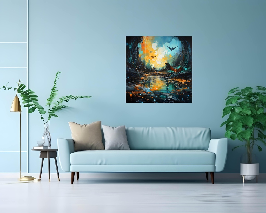 Ethereal Cityscape at Dusk