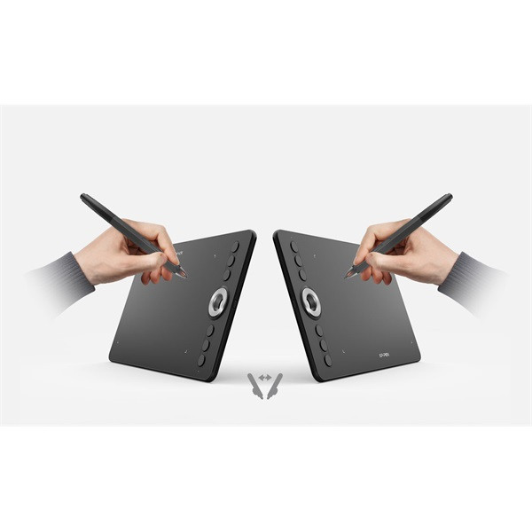 Xp-pen grafikus tábla - deco 02 (10"x5,63", 5080 lpi, ps 8192, 266 rps, 6 gomb, usb-c)