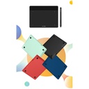 Xp-pen grafikus tábla - deco fun s_r (6,3"x4", 5080 lpi, ps 8192, 220 rps, usb-c) piros