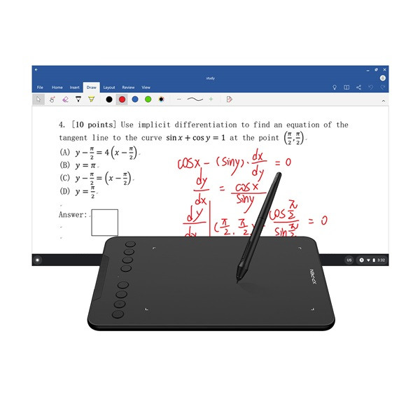 Xp-pen grafikus tábla - deco mini 7 (7"x4,37", 5080 lpi, ps 8192, 220 rps, 8 gomb, usb-c)