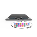 Xp-pen grafikus tábla - deco pro m (11"x6", 5080 lpi, ps 8192, 200 rps, 8 gomb, usb-c)