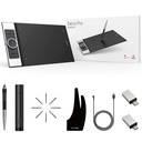 Xp-pen grafikus tábla - deco pro mw (11"x6", 5080 lpi, ps 8192, 200 rps, 8 gomb, usb-c, bt5.0)