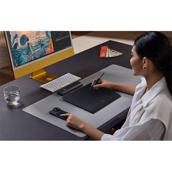 Xp-pen grafikus tábla - deco pro xlw with ack05 (15"x9", 5080 lpi, ps 16k, 200 rps, usb-c, bt5.0)