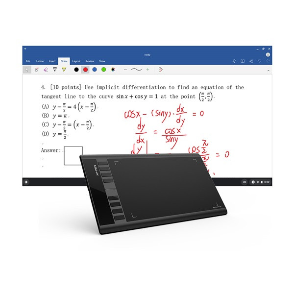 Xp-pen grafikus tábla - star 03 v2 (10"x6", 5080 lpi, ps 8192, 266 rps, 8 gomb, usb)