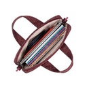 Notebook táska, 14", RIVACASE "Anvik 7921", burgundi vörös