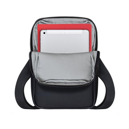 Oldaltáska, tablet 8", RIVACASE "Lantau 8810", szürke-fekete