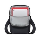 Oldaltáska, tablet 8", RIVACASE "Lantau 8810", szürke-fekete