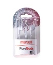Fülhallgató, mikrofonnal, MAXELL "PureBuds", fehér