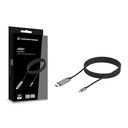 Conceptronic kábel - abby10g (usb-c to hdmi, 4k/60hz, harisnyázott, fekete, 2m)