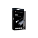 Conceptronic kábel - abby12g (usb-a to rj-45, 2,5 gbit, szürke)