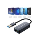 Conceptronic kábel - abby12g (usb-a to rj-45, 2,5 gbit, szürke)