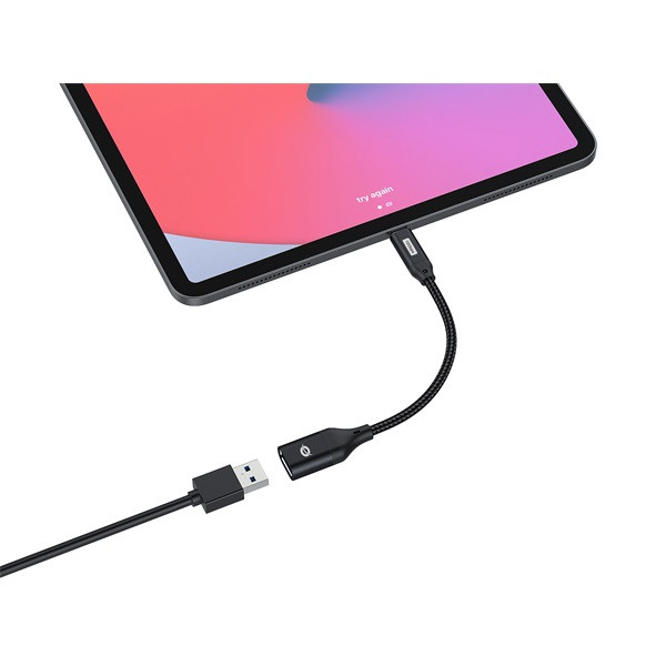 Conceptronic kábel - abby18b (usb-c to usb-a, 10 gbps, fekete)