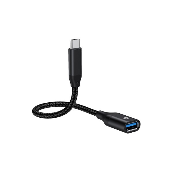Conceptronic kábel - abby18b (usb-c to usb-a, 10 gbps, fekete)