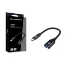 Conceptronic kábel - abby18b (usb-c to usb-a, 10 gbps, fekete)