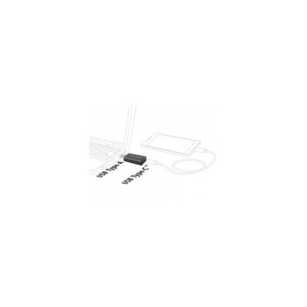 Delock átalakító - 65689 (usb-a 3.1 -> usb type-c, max.: 10gbps, fekete)