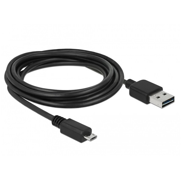Delock kábel - 83368 (usb-a 2.0 -> usb micro-b, apa/apa, 3m)