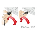 Delock kábel - 83368 (usb-a 2.0 -> usb micro-b, apa/apa, 3m)