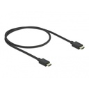 Delock kábel - 85386 (hdmi apa-apa, ultra nagy sebességű hdmi kábel 48 gbps, 8k 60 hz, 0,5 m)
