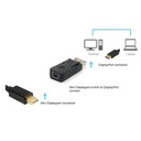 Equip átalakító - 118916 (displayport to minidisplayport, fekete)