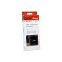Equip átalakító - 133384 (usb-a3.0 to vga, fekete)