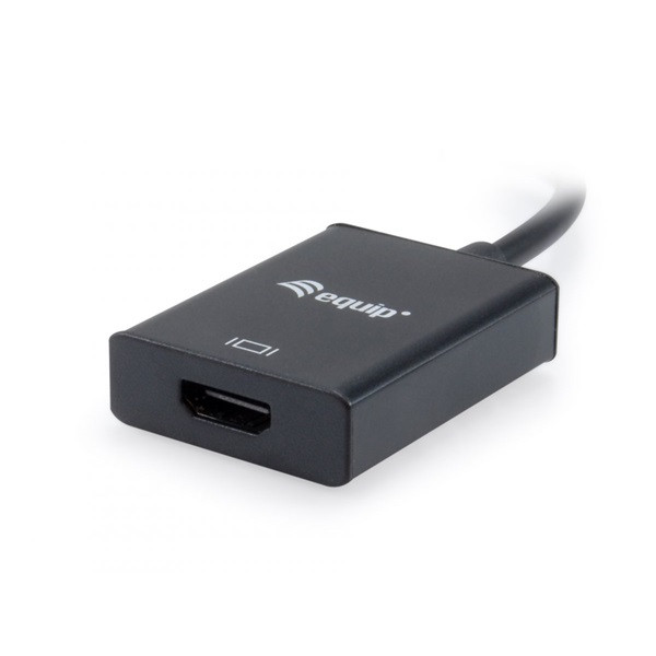 Equip átalakító - 133385 (usb-a3.0 to hdmi, fekete)