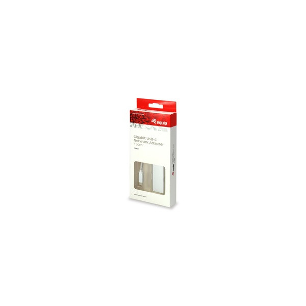 Equip átalakító - 133454 (usb-c to rj-45, gigabit, ezüst)