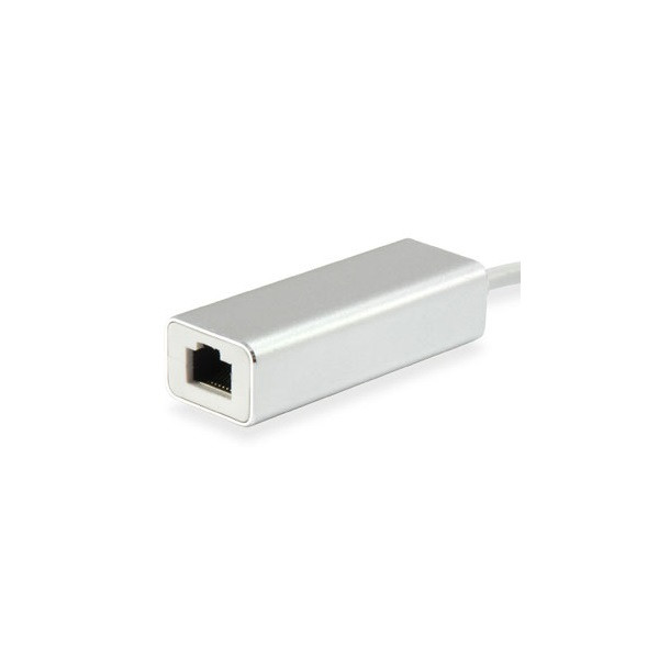 Equip átalakító - 133454 (usb-c to rj-45, gigabit, ezüst)