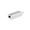 Equip átalakító - 133454 (usb-c to rj-45, gigabit, ezüst)