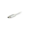Equip átalakító - 133454 (usb-c to rj-45, gigabit, ezüst)