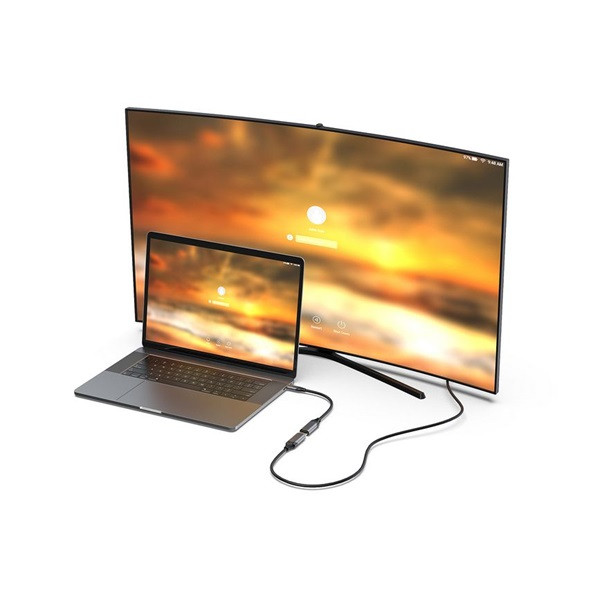 Equip átalakító - 133492 (usb-c to hdmi2.1, 8k/60hz, szürke)