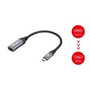 Equip átalakító - 133492 (usb-c to hdmi2.1, 8k/60hz, szürke)