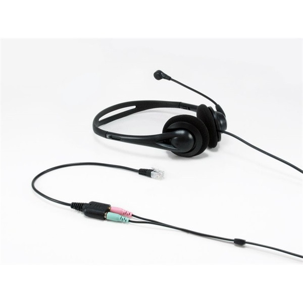 Equip átalakító - 147944 (rj-9 to 2x 3.5mm jack, fekete)