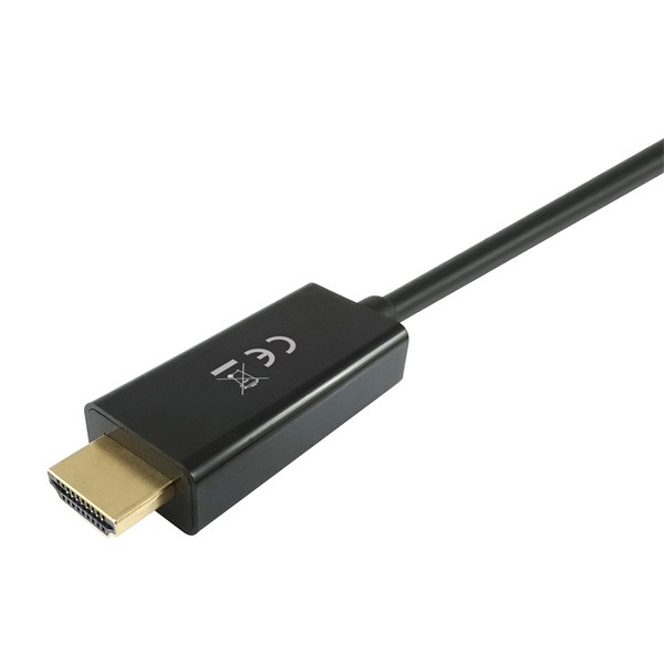 Equip átalakító kábel - 119392 (displayport - hdmi kábel, apa/apa, 5m)