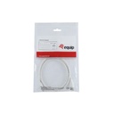 Equip átalakító kábel - 128363 (usb-c 3.2 gen1 to usb-a, apa/apa, fehér, 1m)