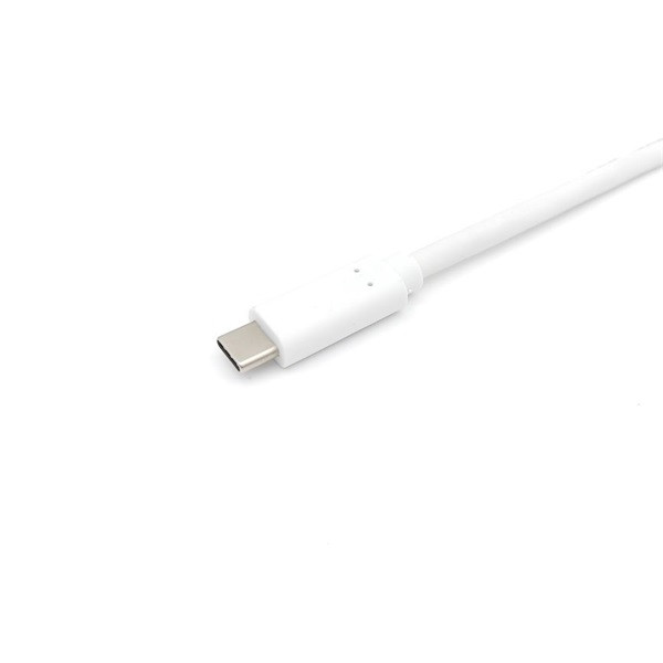 Equip átalakító kábel - 128364 (usb-c 3.2 gen1 to usb-a, apa/apa, fehér, 2m)