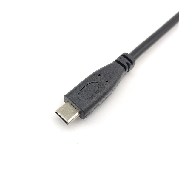 Equip átalakító kábel - 128885 (usb-c2.0 to usb-a, apa/apa, fekete, 2m)