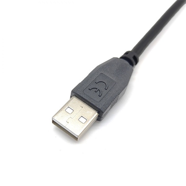 Equip átalakító kábel - 128885 (usb-c2.0 to usb-a, apa/apa, fekete, 2m)