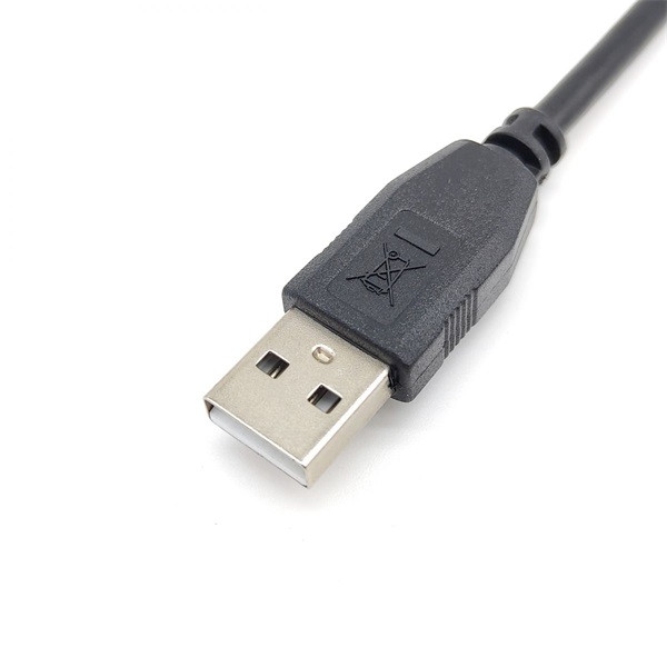 Equip átalakító kábel - 128885 (usb-c2.0 to usb-a, apa/apa, fekete, 2m)