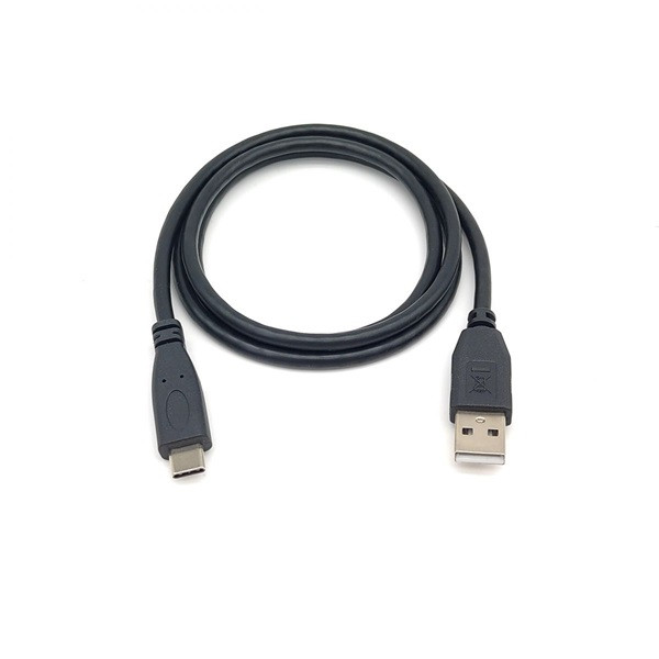 Equip átalakító kábel - 128885 (usb-c2.0 to usb-a, apa/apa, fekete, 2m)
