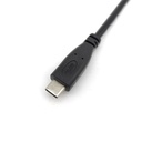 Equip átalakító kábel - 128887 (usb-c2.0 to usb-c, apa/apa, fekete, 2m)