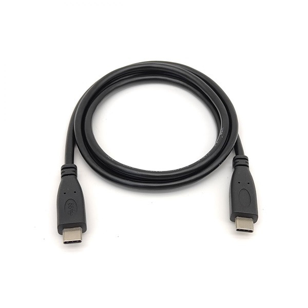 Equip átalakító kábel - 128887 (usb-c2.0 to usb-c, apa/apa, fekete, 2m)