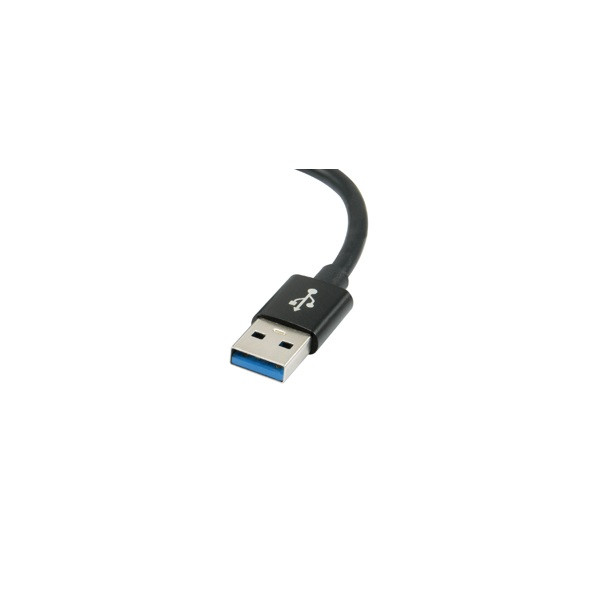 Equip átalakító kábel - 133386 (usb3.0 - vga+hdmi, apa/anya, 1920x1080/60hz, fekete)
